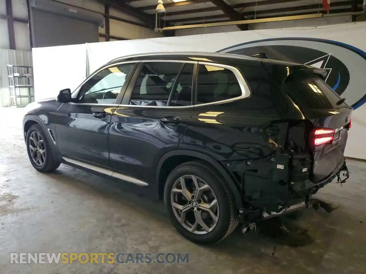 2 Photograph of a damaged car 5UX53DP07R9W15372 BMW X3 2024