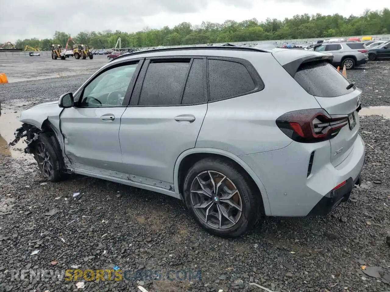 2 fotografías del automóvil dañado 5UX53DP08R9U75185 BMW X3 2024