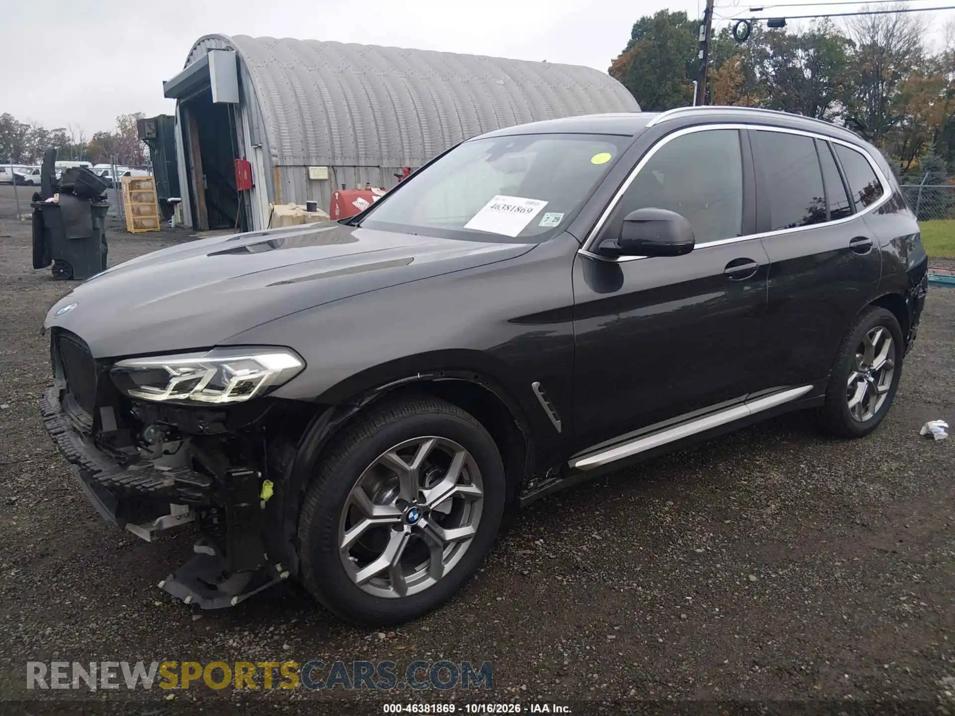 2 Photograph of a damaged car 5UX53DP08R9W57677 BMW X3 2024
