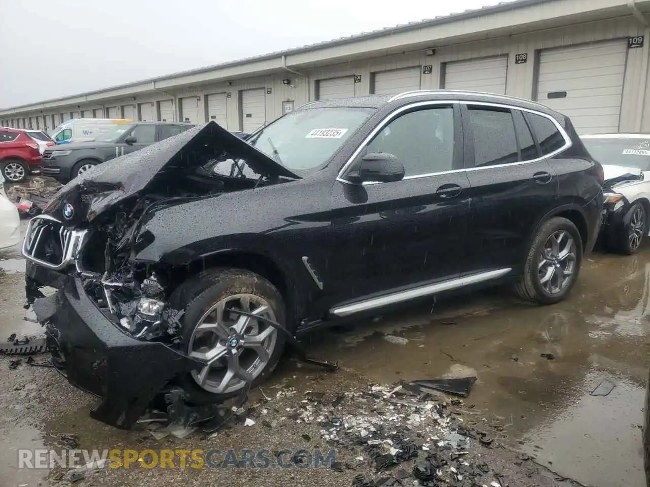 1 Фотография поврежденного автомобиля 5UX53DP09R9T64614 BMW X3 2024