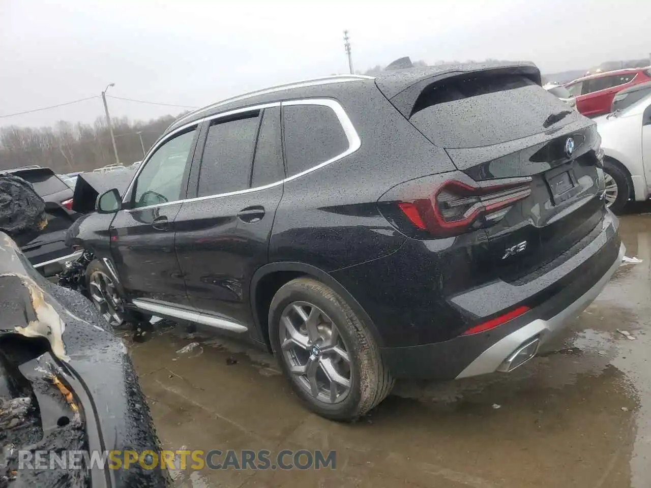 2 Фотография поврежденного автомобиля 5UX53DP09R9T64614 BMW X3 2024