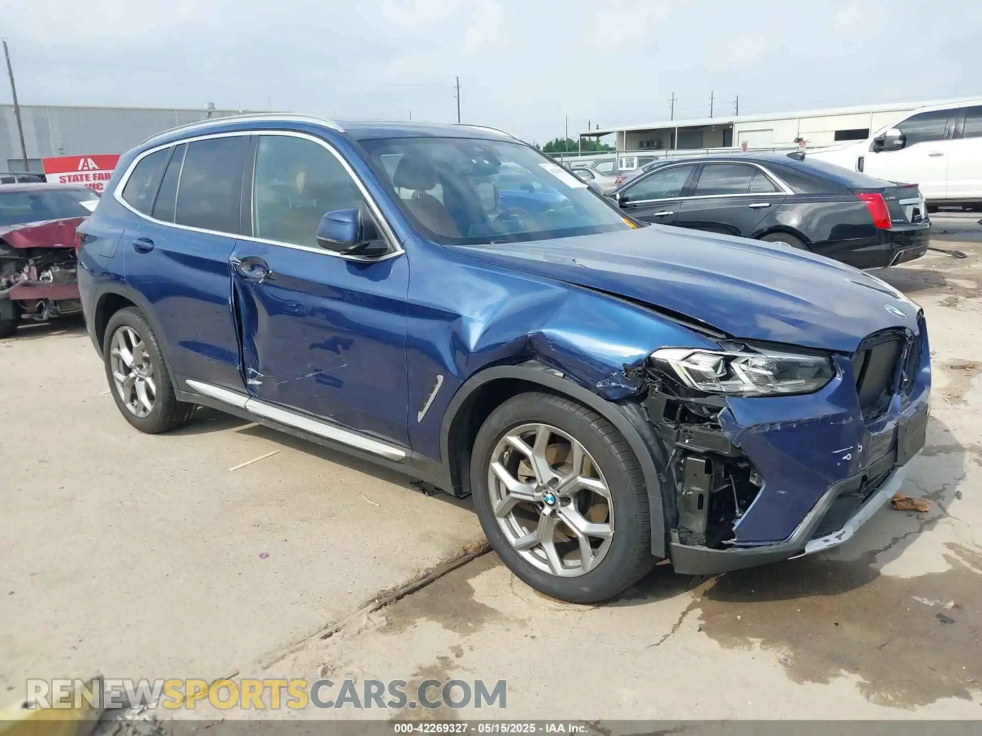 1 fotografías del automóvil dañado 5UX53DP09R9U09406 BMW X3 2024