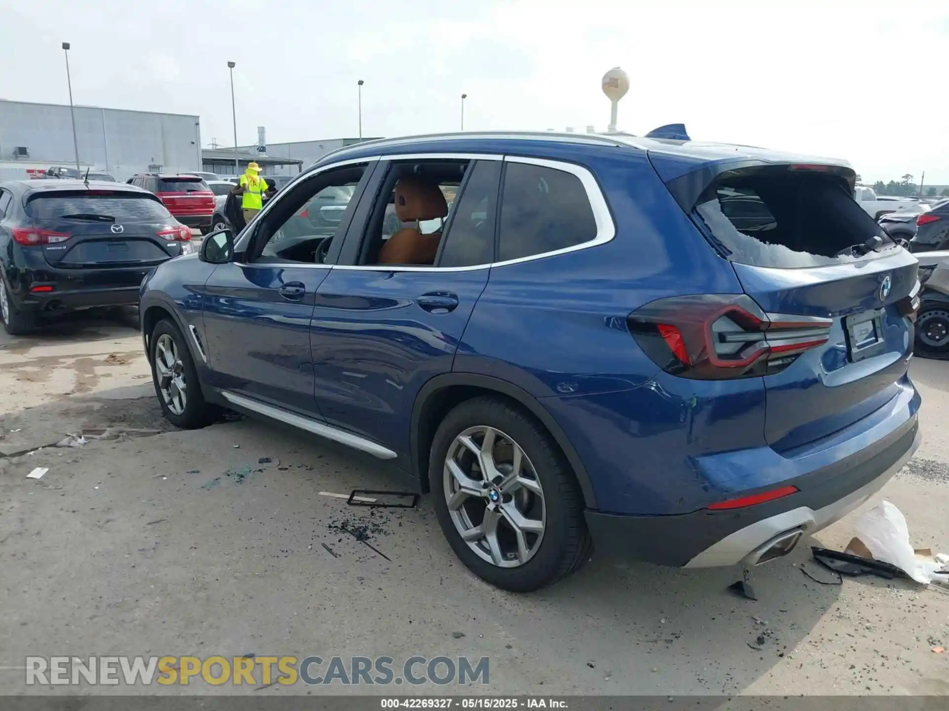 3 fotografías del automóvil dañado 5UX53DP09R9U09406 BMW X3 2024