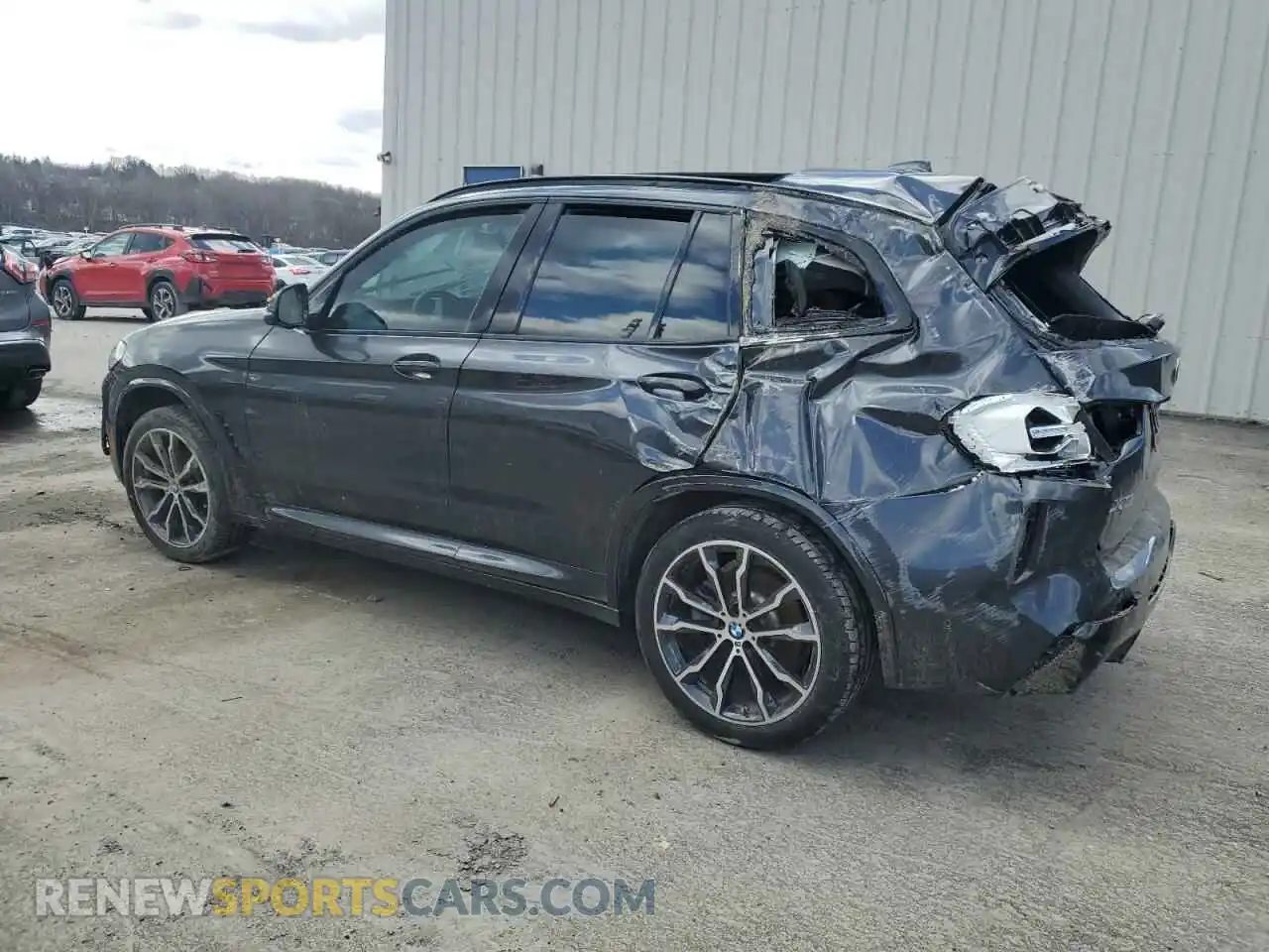 2 Photograph of a damaged car 5UX53DP09R9U65376 BMW X3 2024