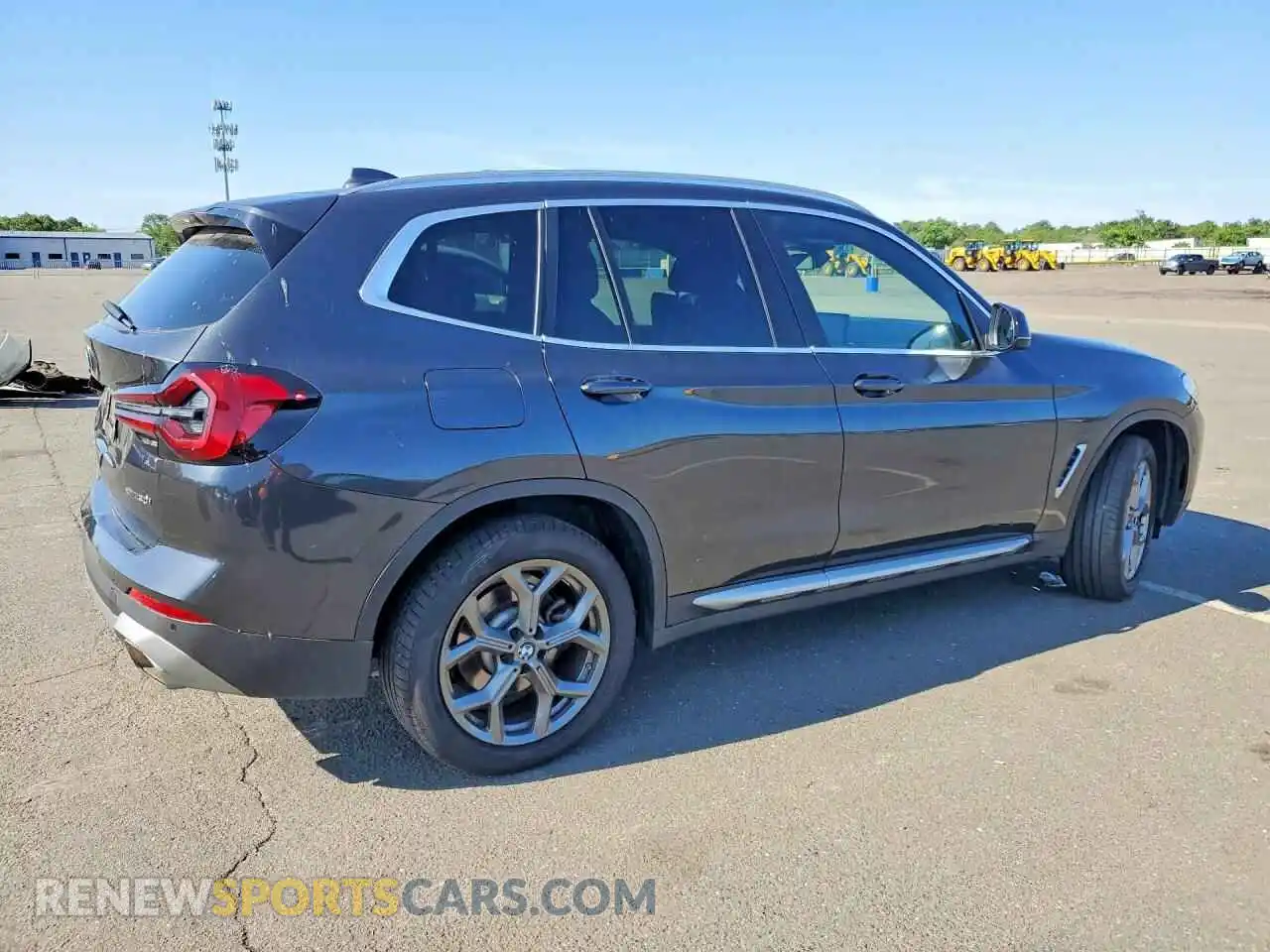 3 Photograph of a damaged car 5UX53DP09R9V02006 BMW X3 2024