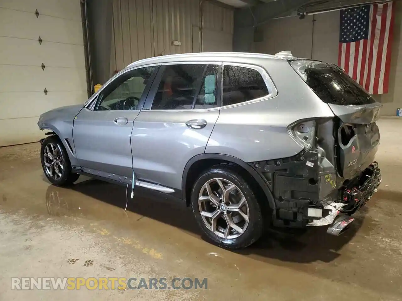 2 Photograph of a damaged car 5UX53DP09R9V75408 BMW X3 2024