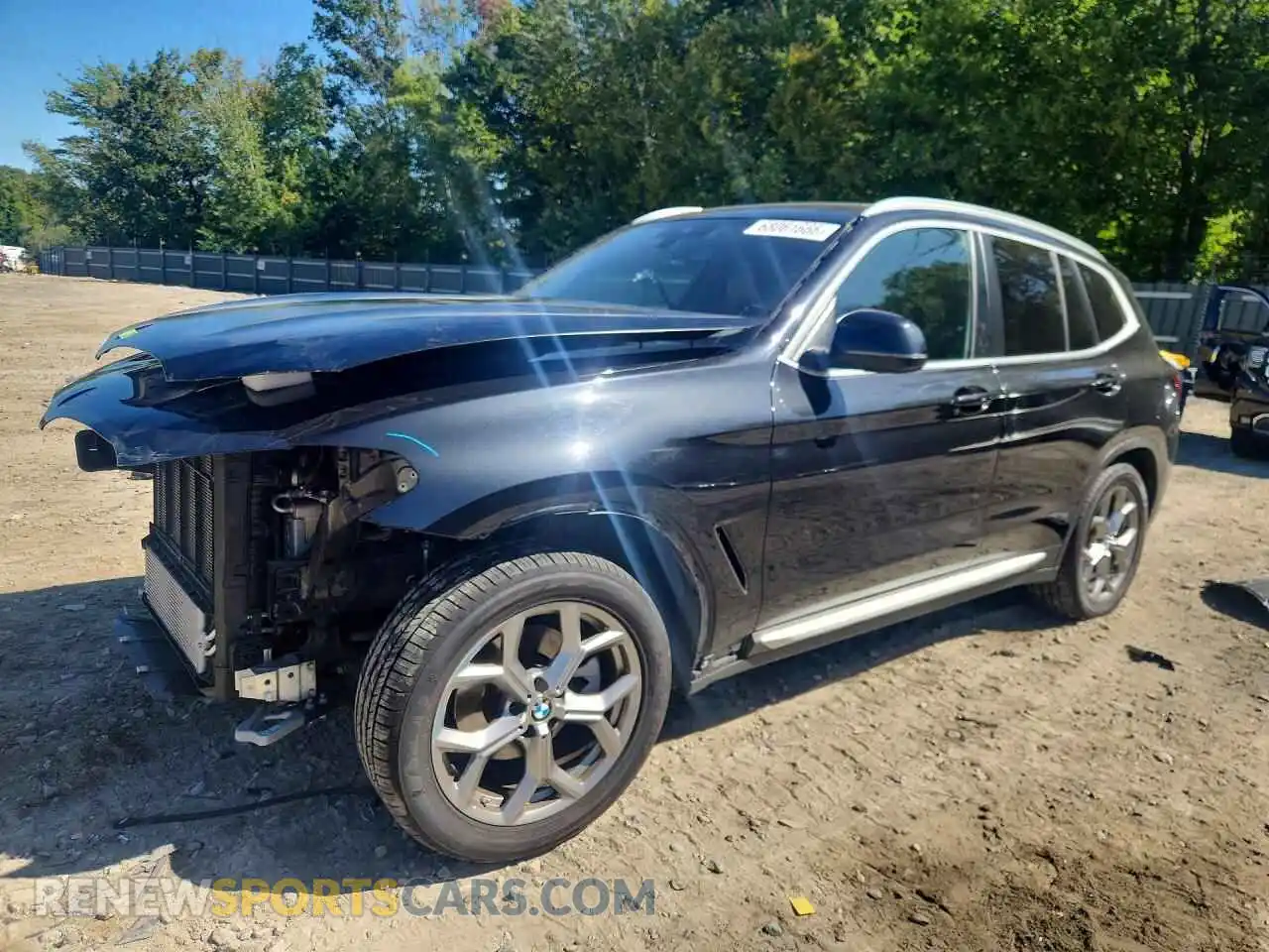 1 fotografías del automóvil dañado 5UX53DP09R9W13350 BMW X3 2024
