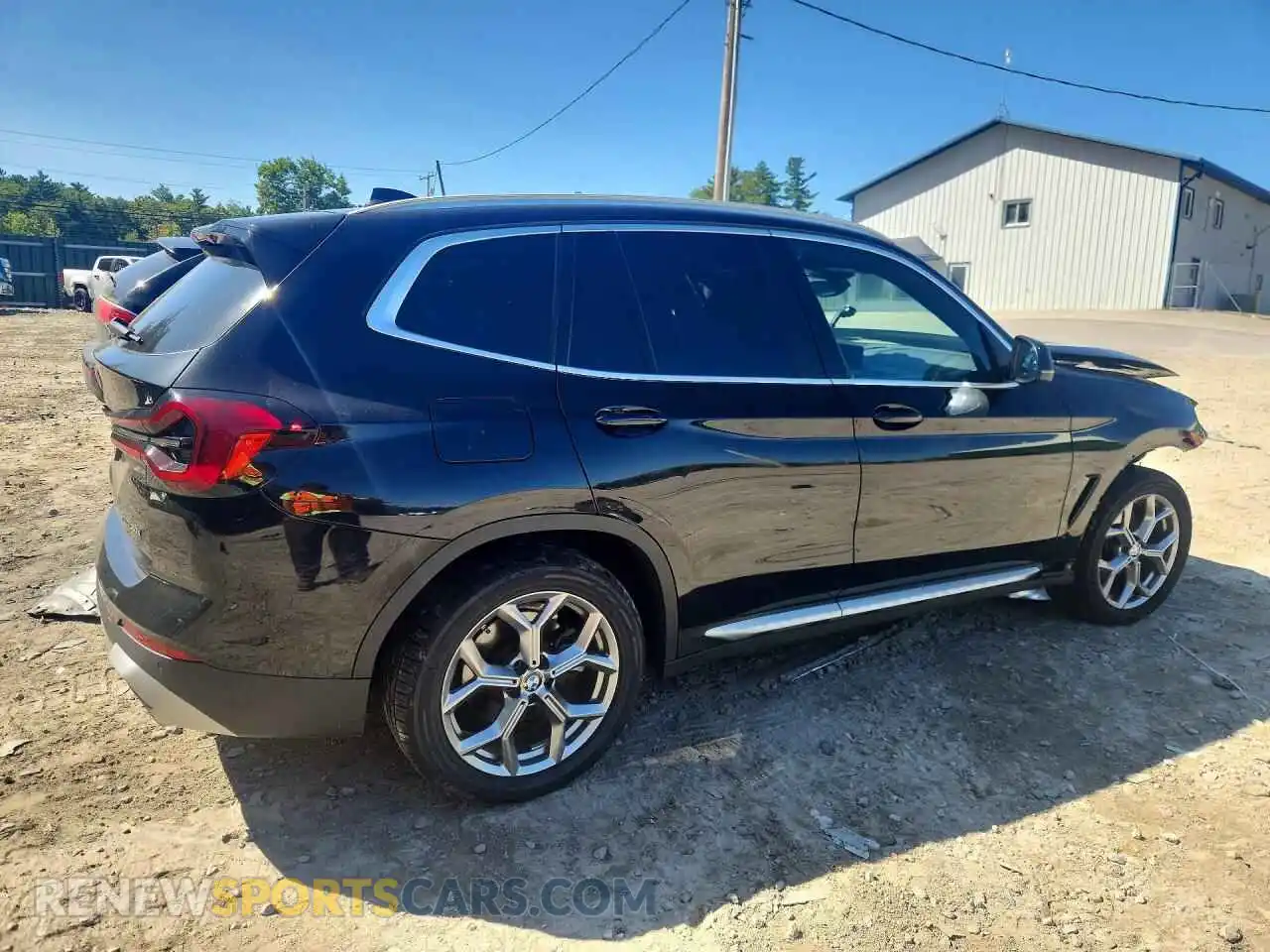 3 fotografías del automóvil dañado 5UX53DP09R9W13350 BMW X3 2024
