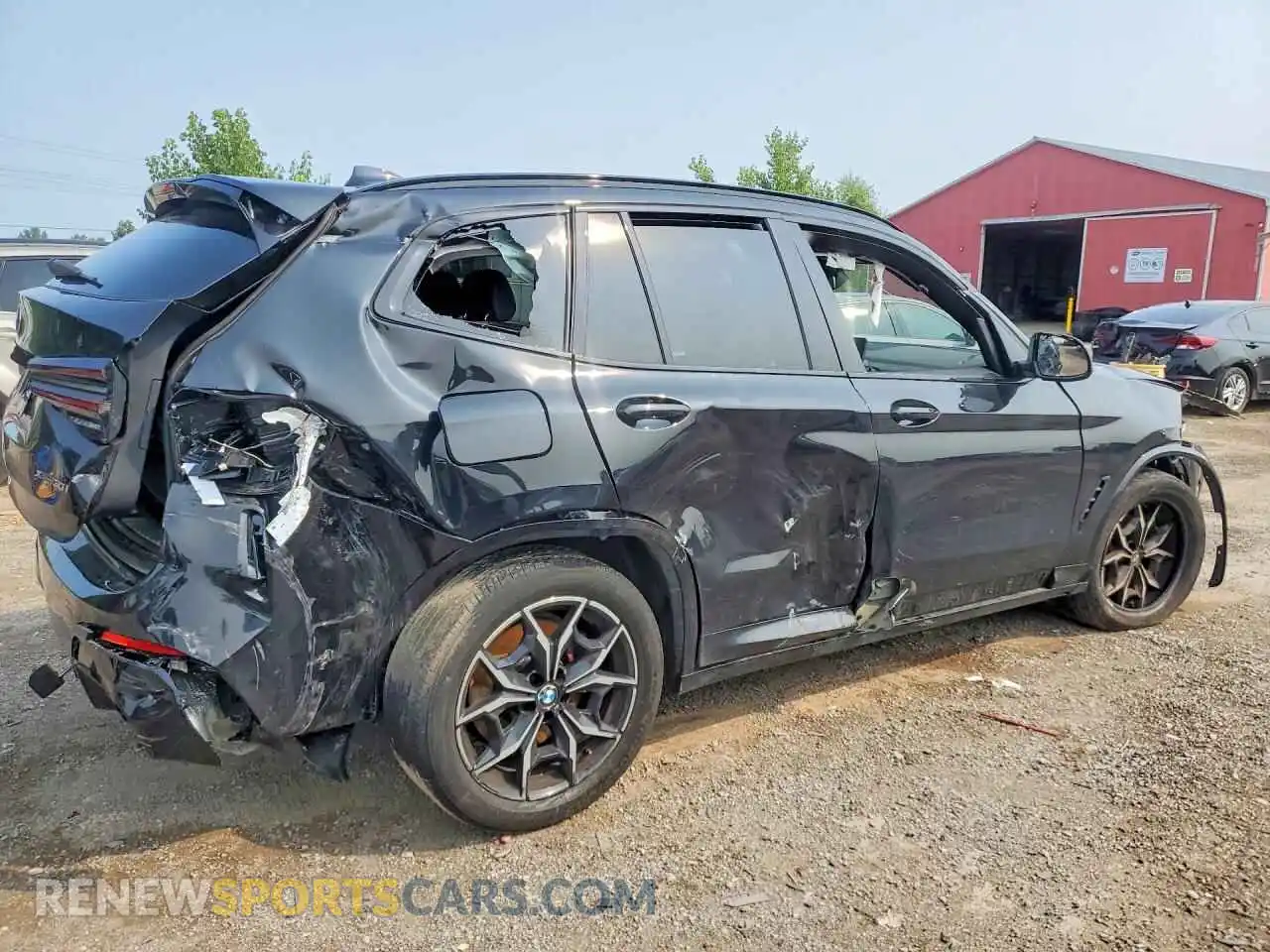 3 Photograph of a damaged car 5UX53DP09R9W53914 BMW X3 2024