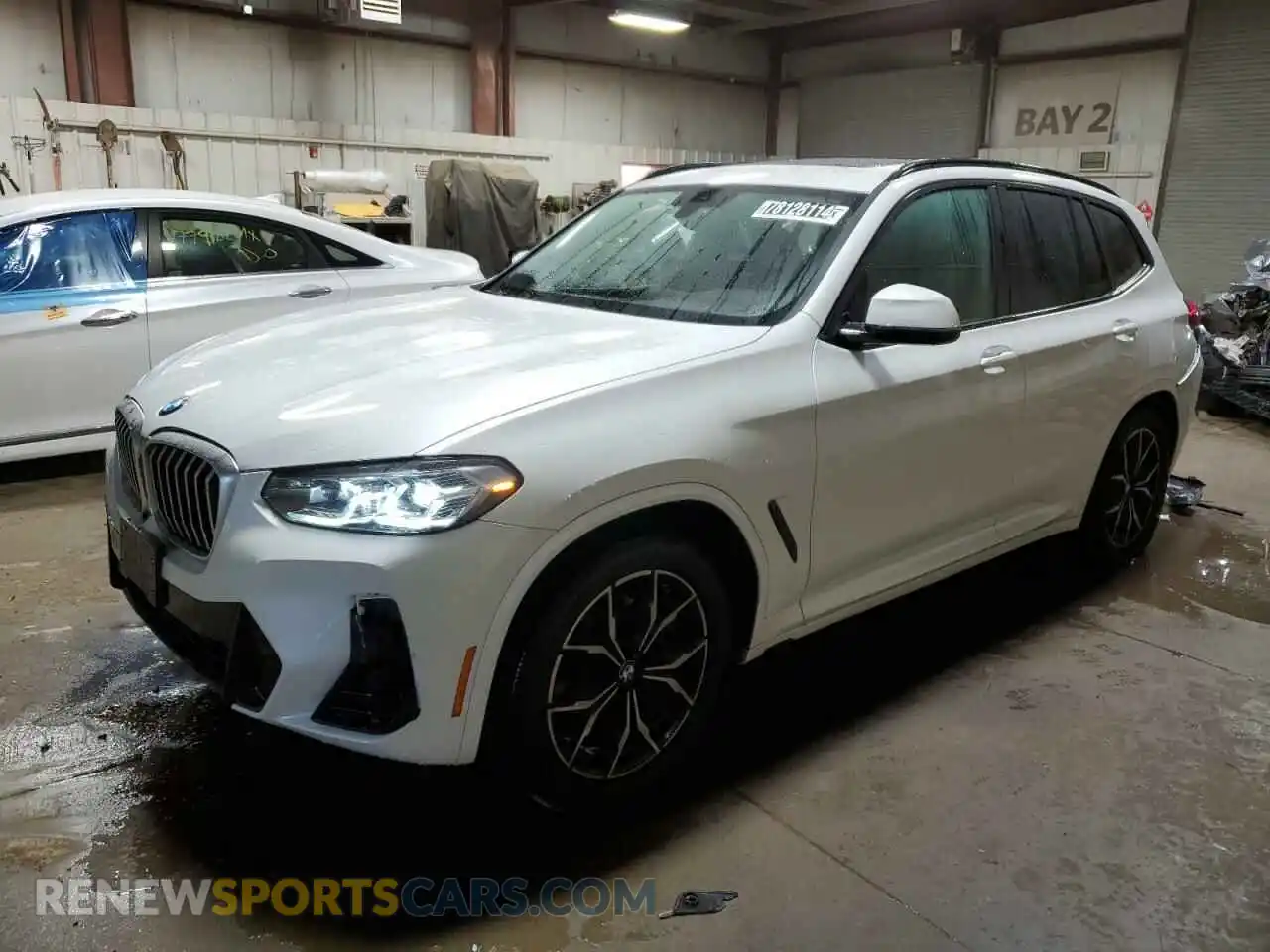 2 Photograph of a damaged car 5UX53DP09R9W64699 BMW X3 2024