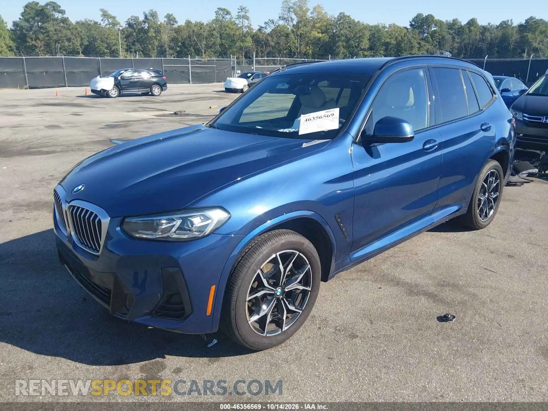 2 fotografías del automóvil dañado 5UX53DP0XR9V36505 BMW X3 2024
