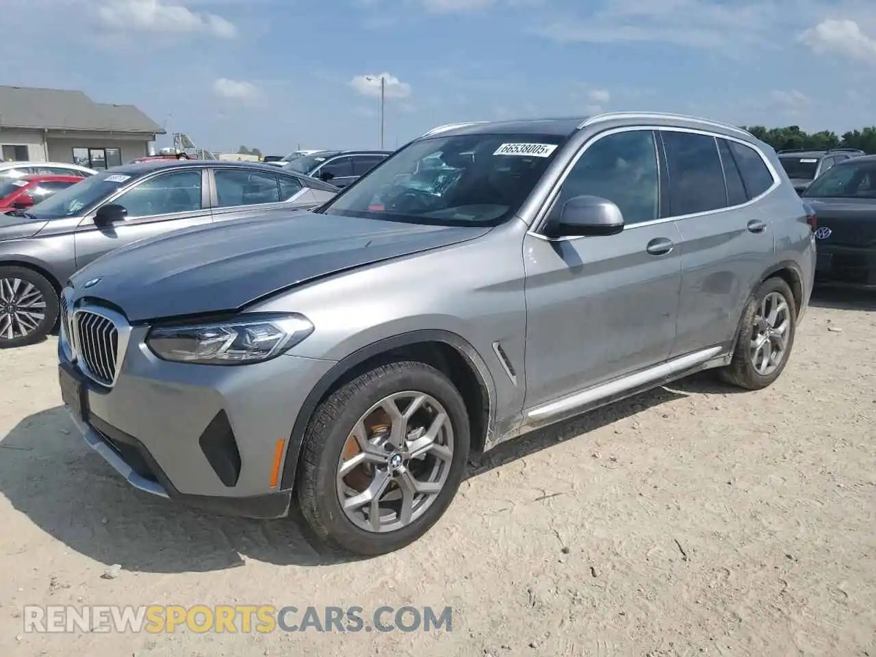 1 Photograph of a damaged car 5UX53DP0XR9V89642 BMW X3 2024