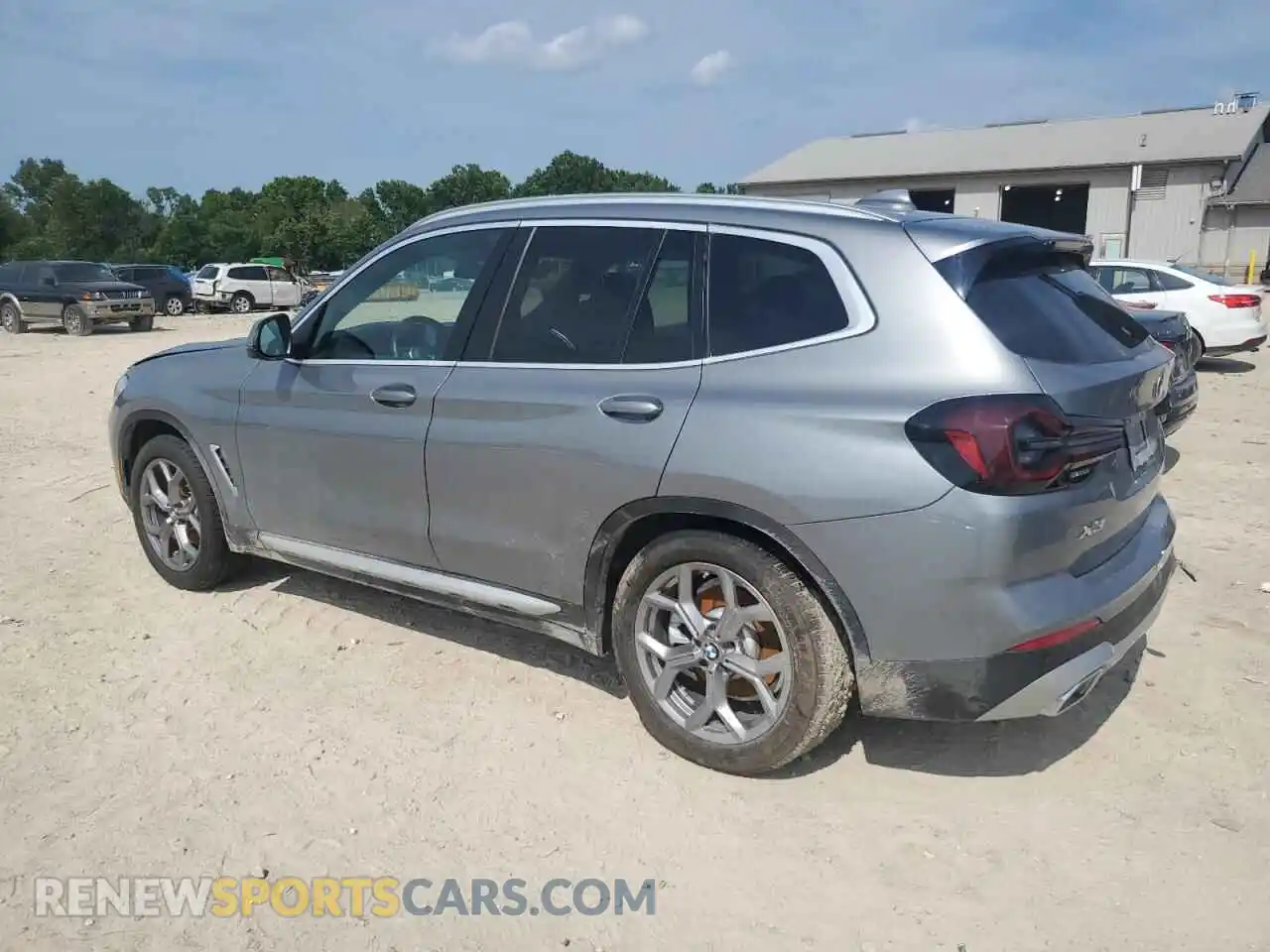 2 Photograph of a damaged car 5UX53DP0XR9V89642 BMW X3 2024