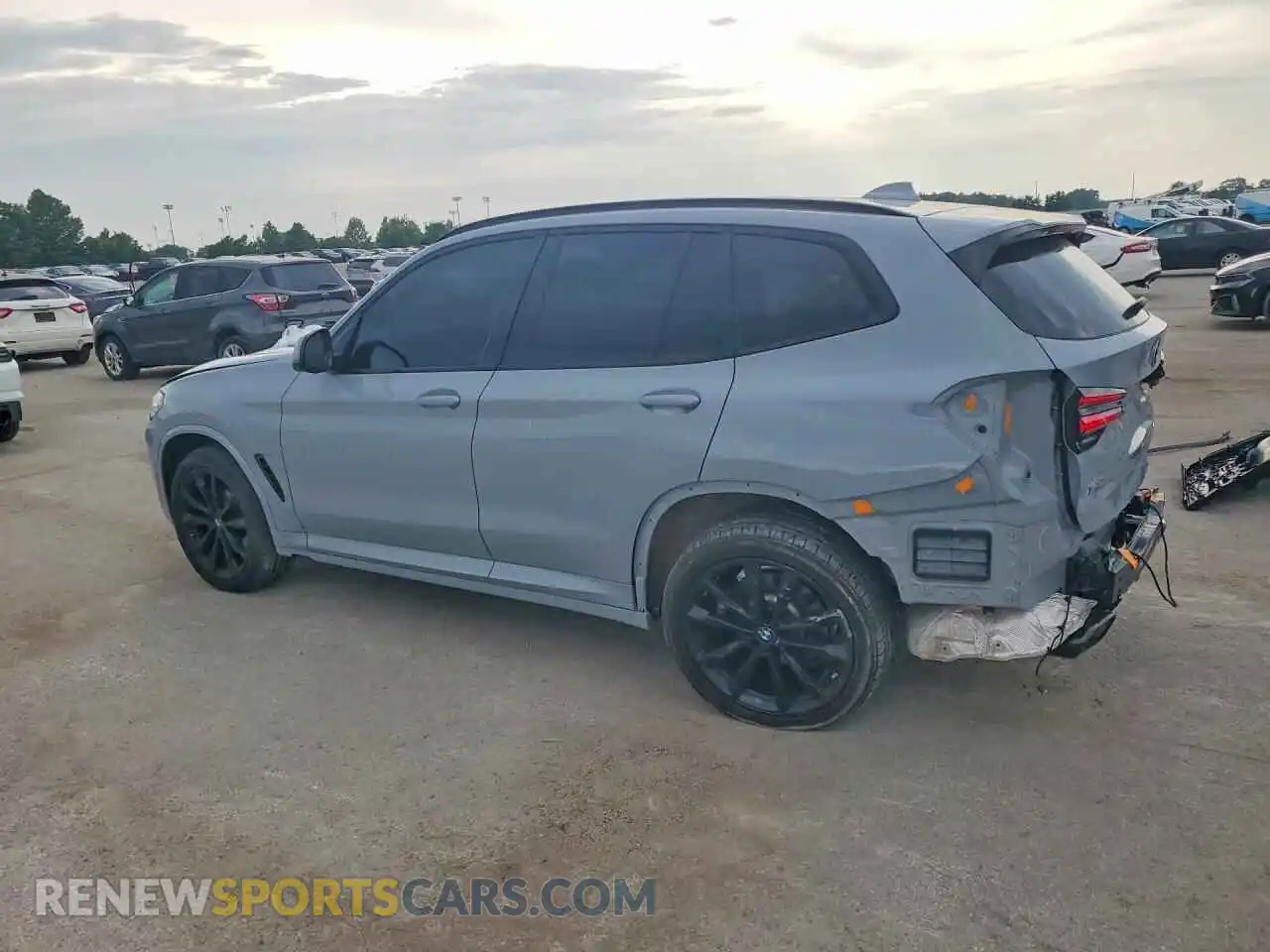 2 Фотография поврежденного автомобиля 5UX53DP0XR9W67465 BMW X3 2024