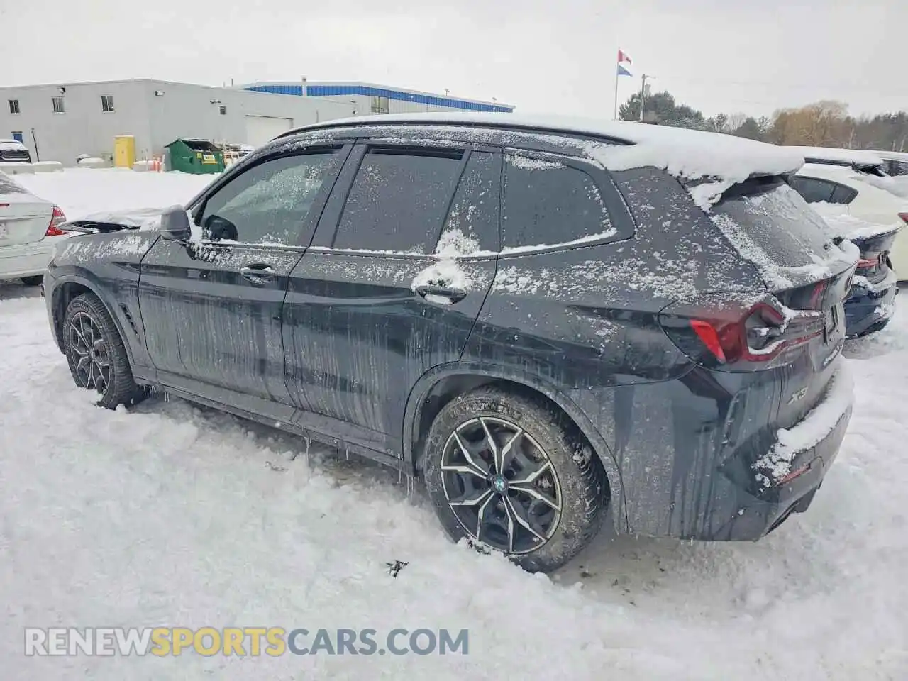 2 Photograph of a damaged car 5UX53DP0XR9W87036 BMW X3 2024