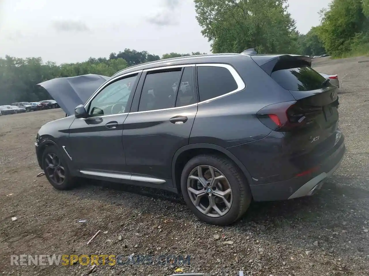 2 Photograph of a damaged car 5UX53DP0XR9X21346 BMW X3 2024