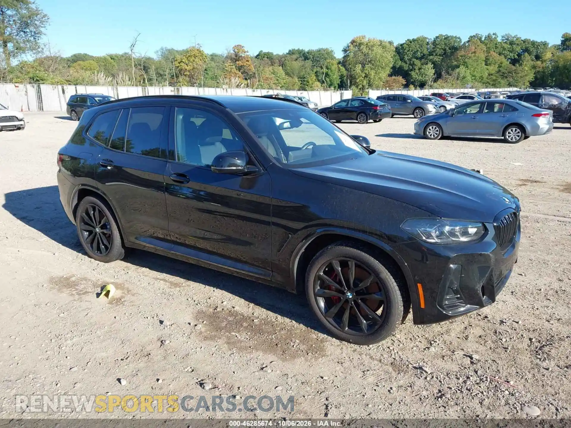 1 Photograph of a damaged car 5UX83DP00R9W22287 BMW X3 2024