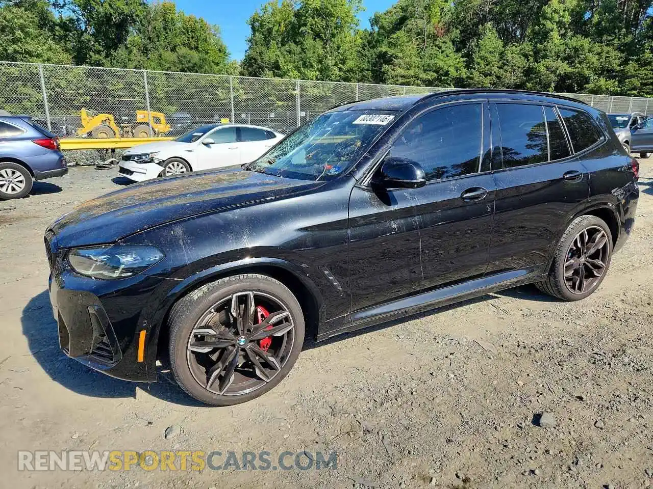 1 fotografías del automóvil dañado 5UX83DP02R9X15456 BMW X3 2024