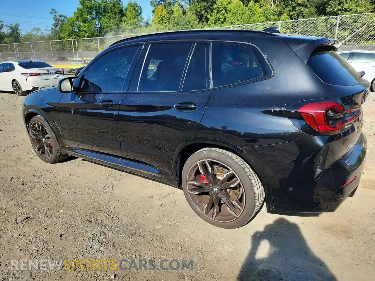 2 fotografías del automóvil dañado 5UX83DP02R9X15456 BMW X3 2024