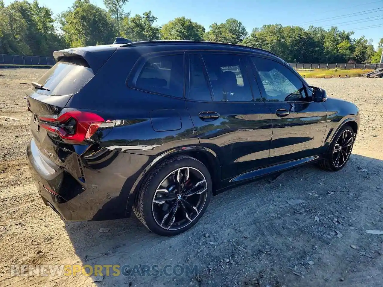 3 fotografías del automóvil dañado 5UX83DP02R9X15456 BMW X3 2024