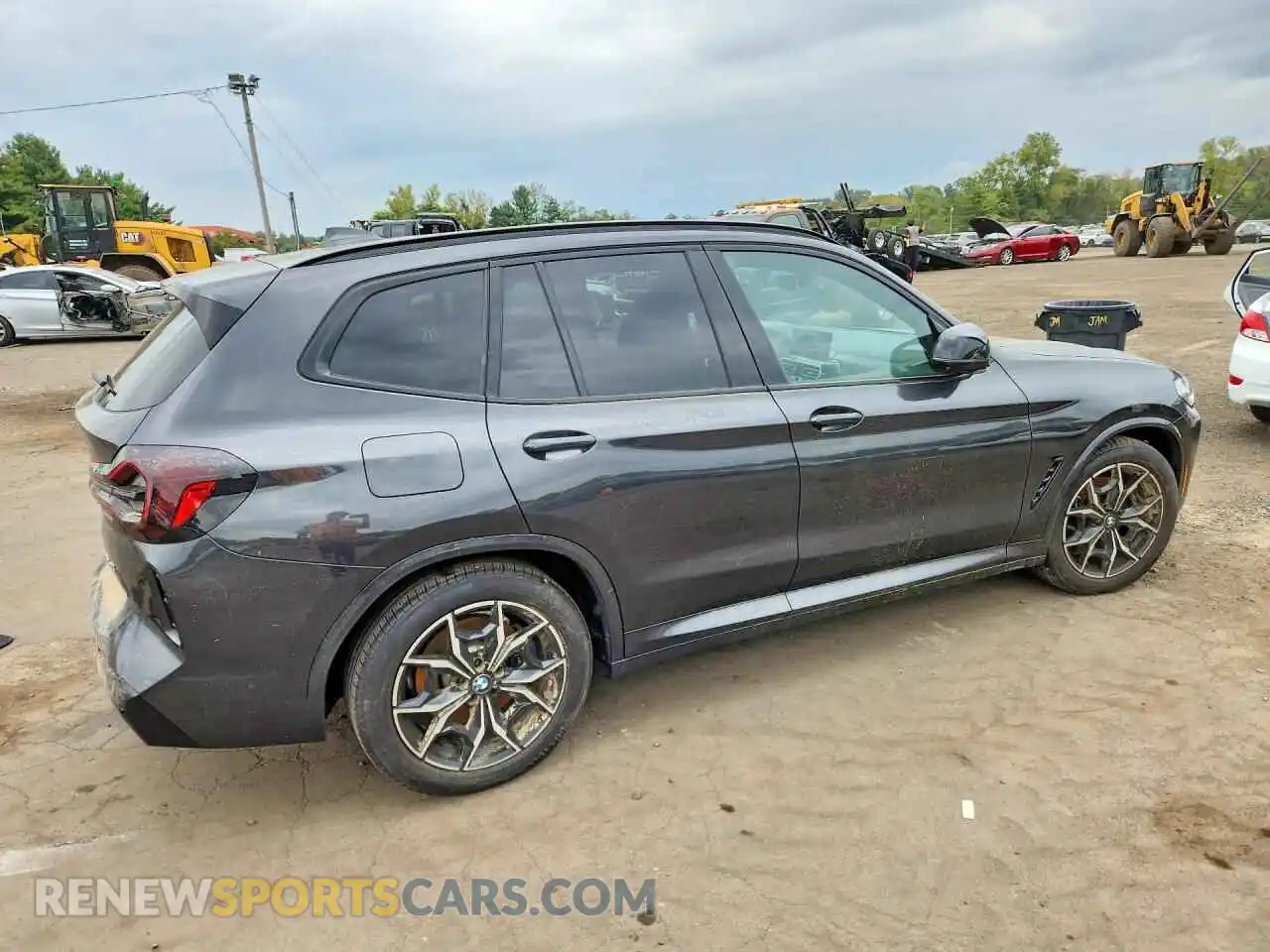 3 fotografías del automóvil dañado 5UX83DP03R9V07750 BMW X3 2024