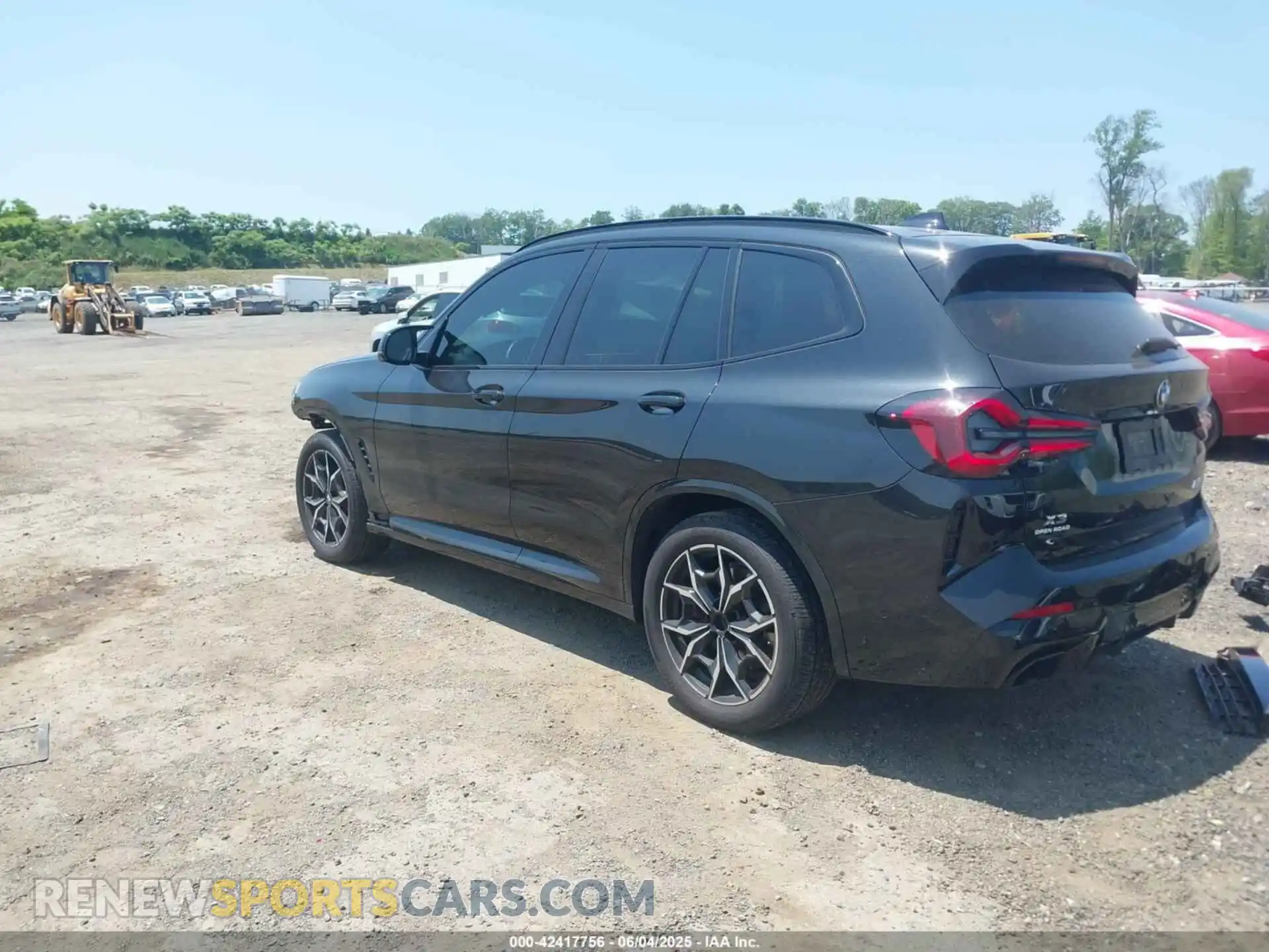 3 fotografías del automóvil dañado 5UX83DP09R9U99881 BMW X3 2024