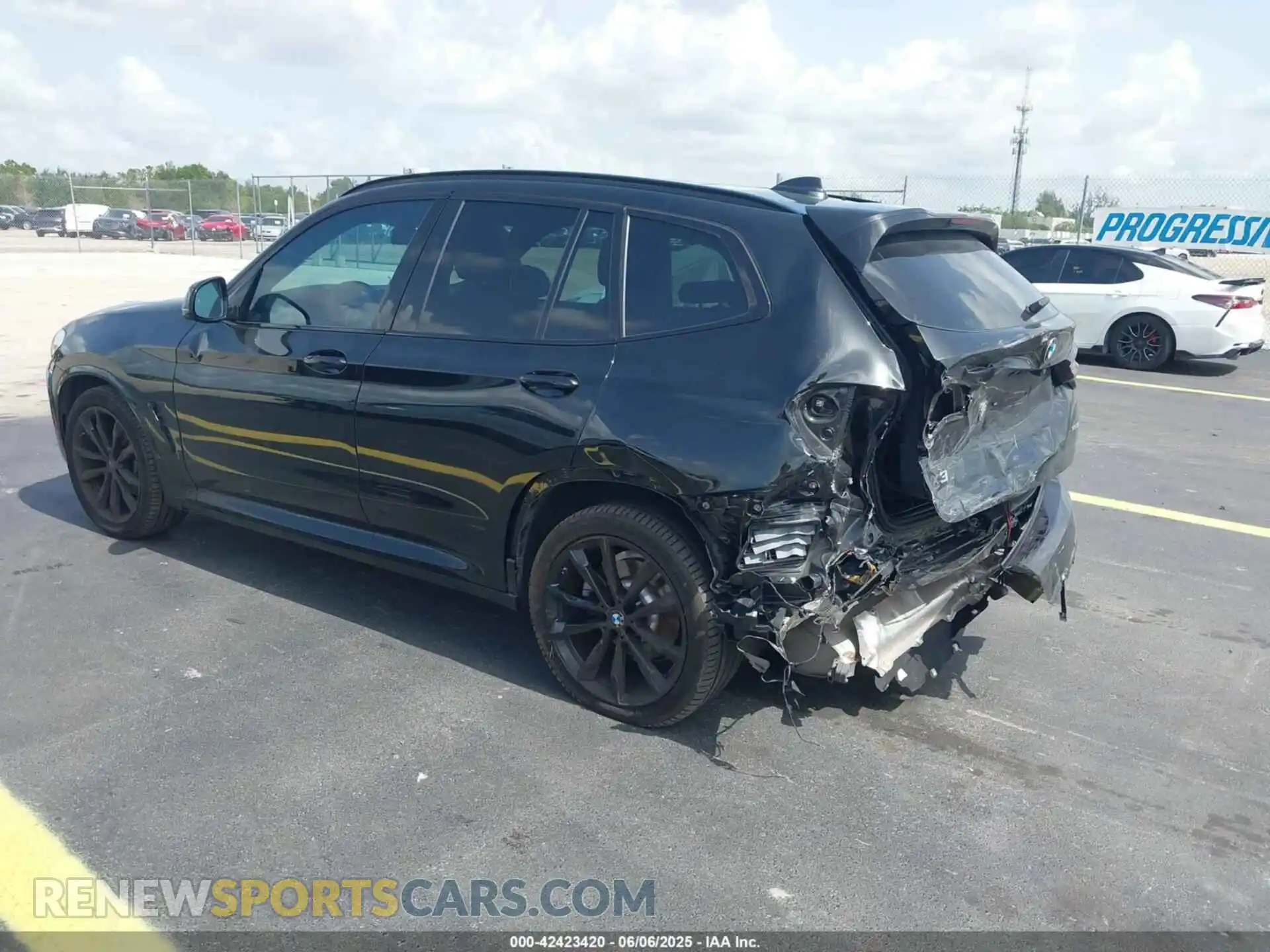 3 Photograph of a damaged car WBX47DP00RN248181 BMW X3 2024