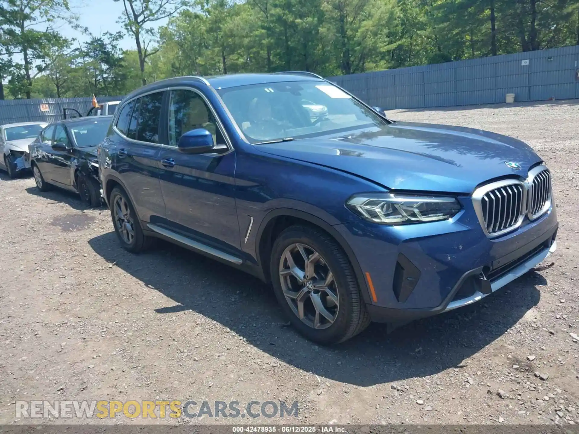 1 fotografías del automóvil dañado WBX47DP00RN262419 BMW X3 2024