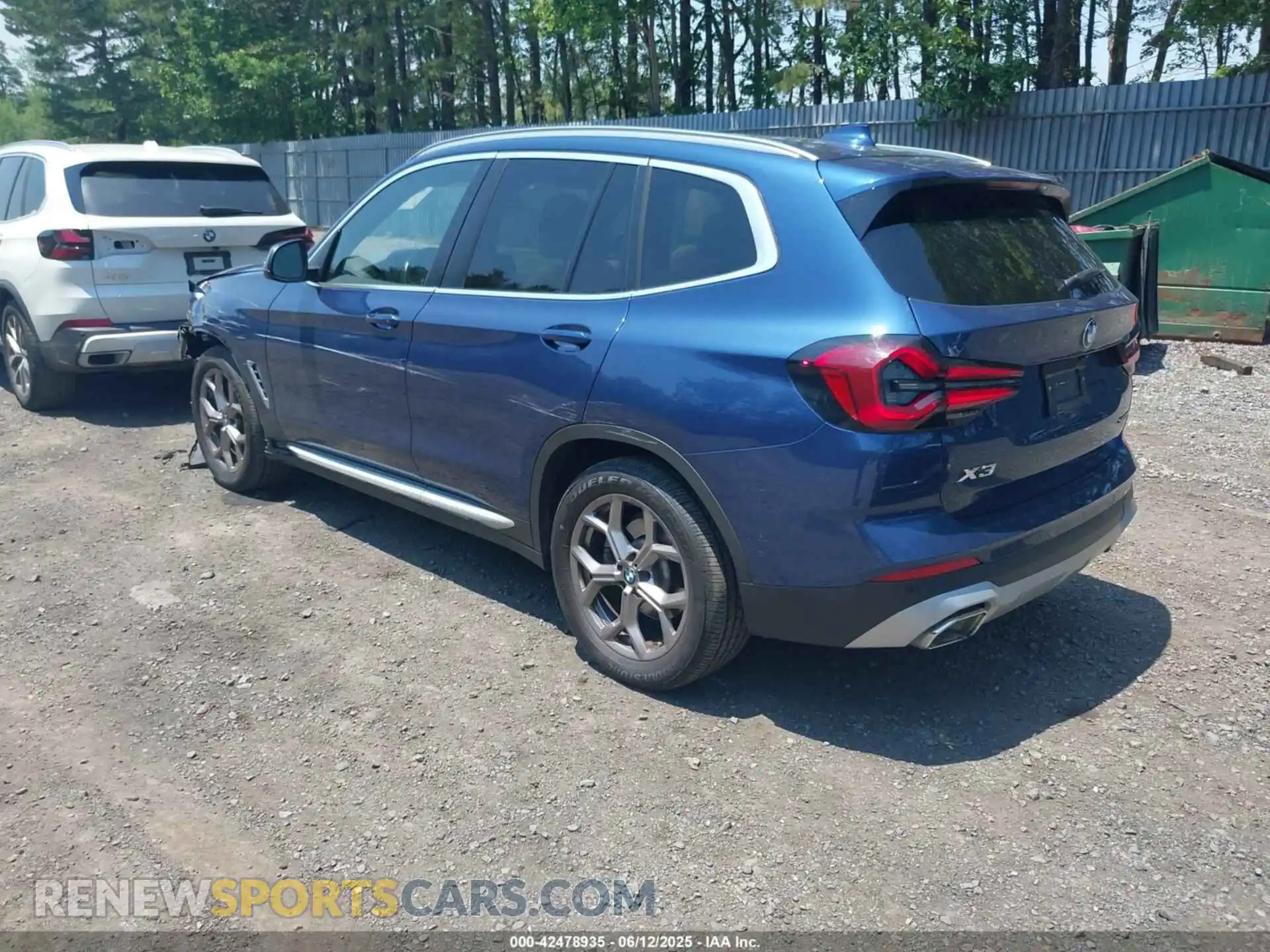 3 fotografías del automóvil dañado WBX47DP00RN262419 BMW X3 2024