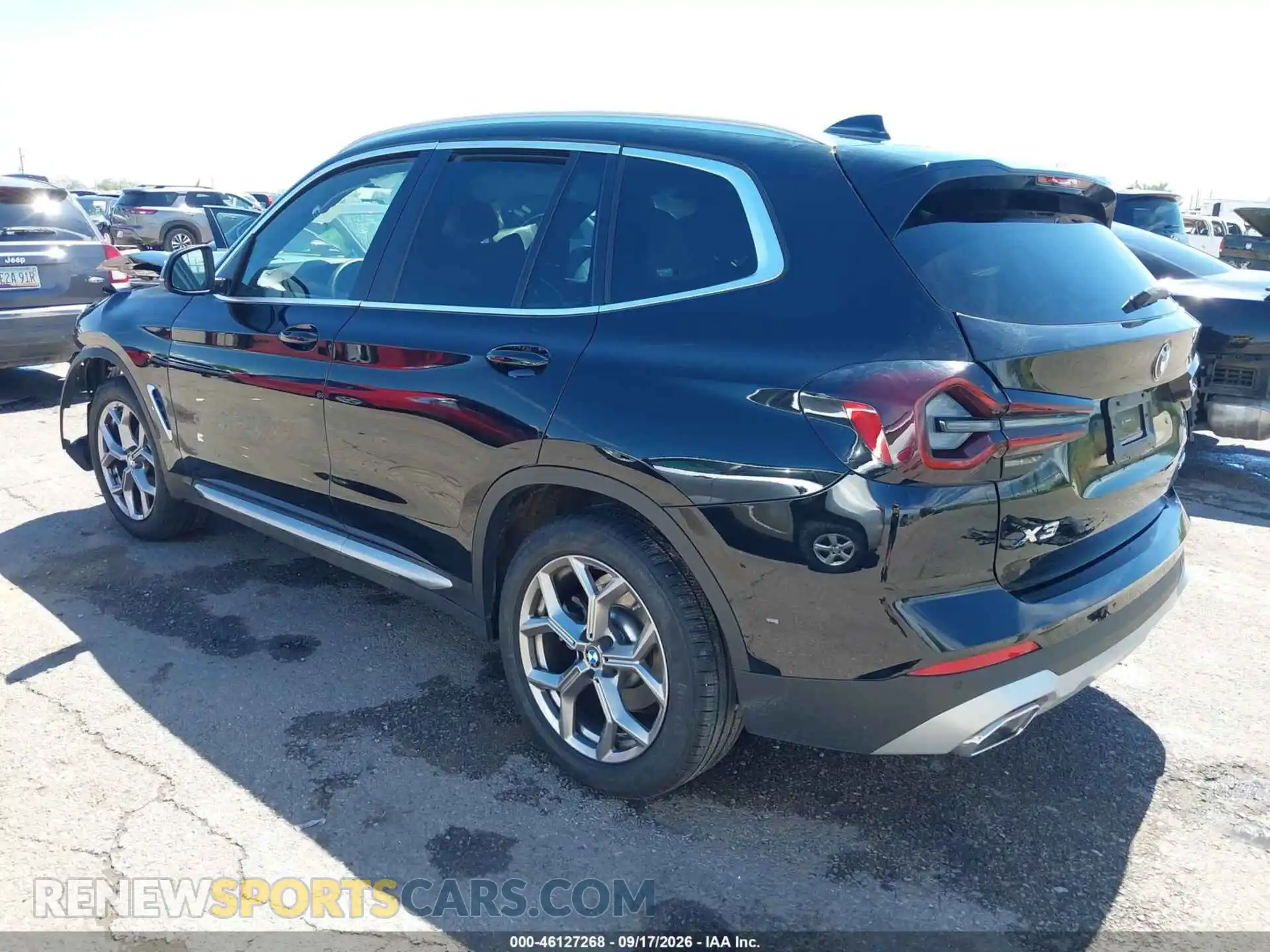 3 Photograph of a damaged car WBX47DP00RN294416 BMW X3 2024