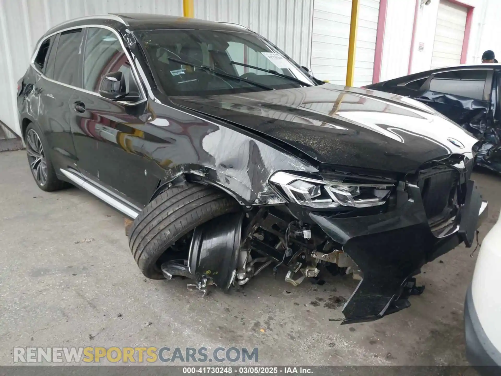 1 Photograph of a damaged car WBX47DP01RN277348 BMW X3 2024