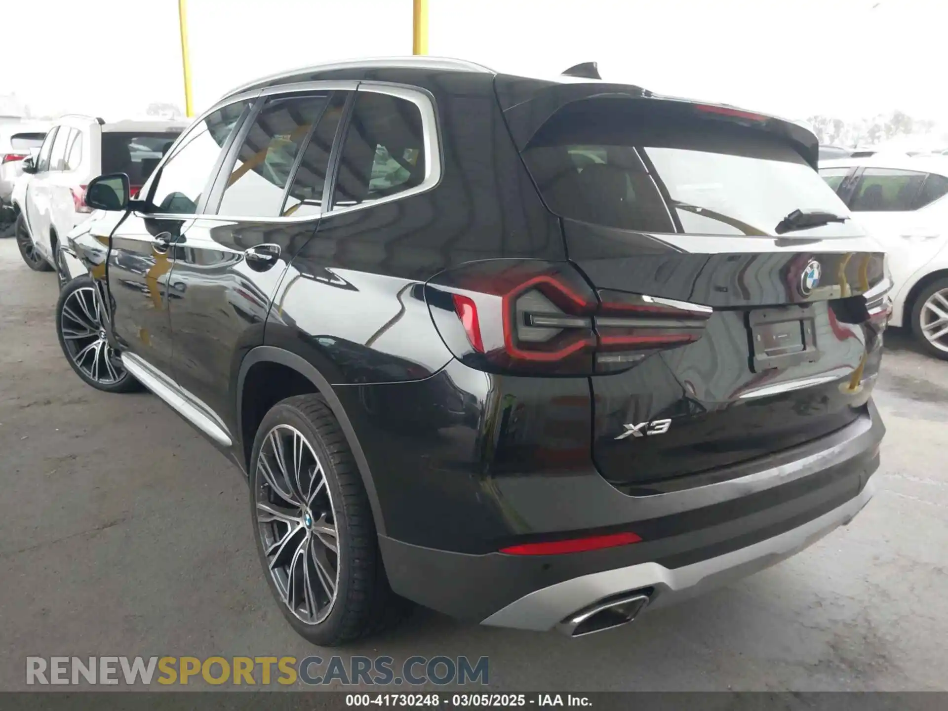 3 Photograph of a damaged car WBX47DP01RN277348 BMW X3 2024