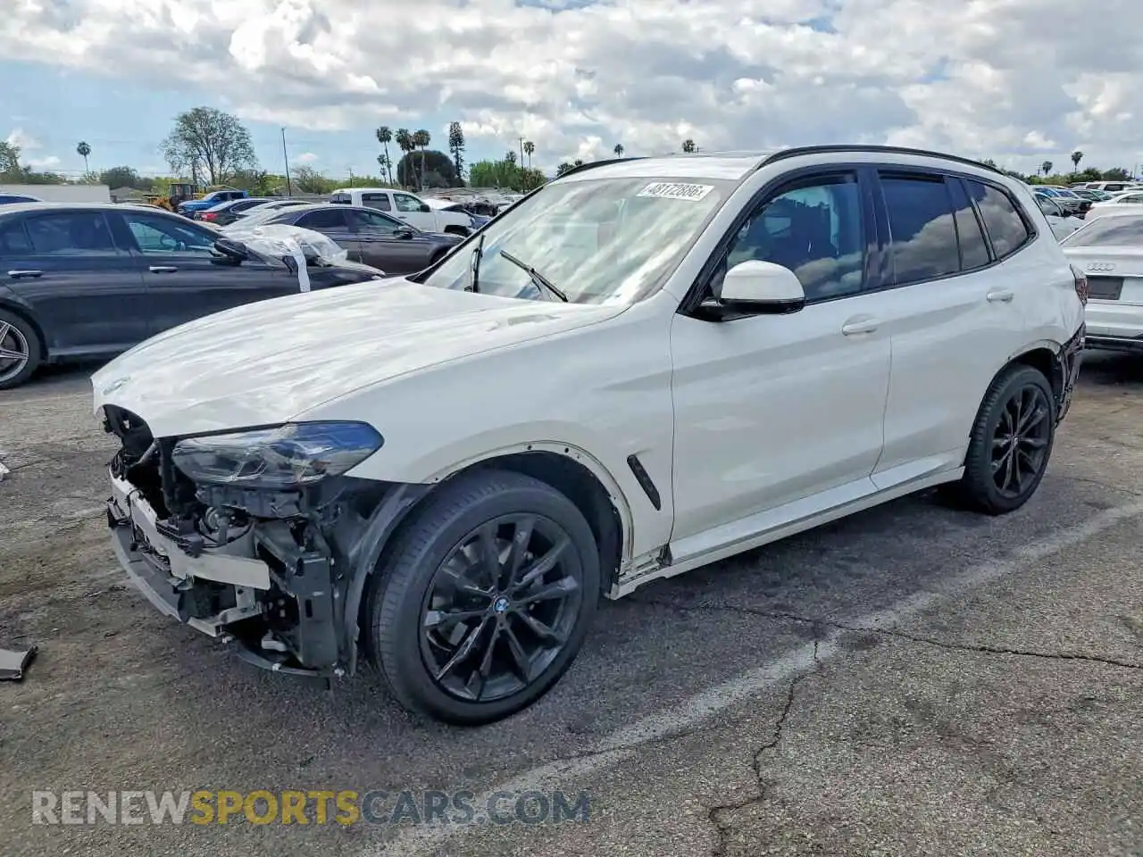 1 Photograph of a damaged car WBX47DP01RN286938 BMW X3 2024