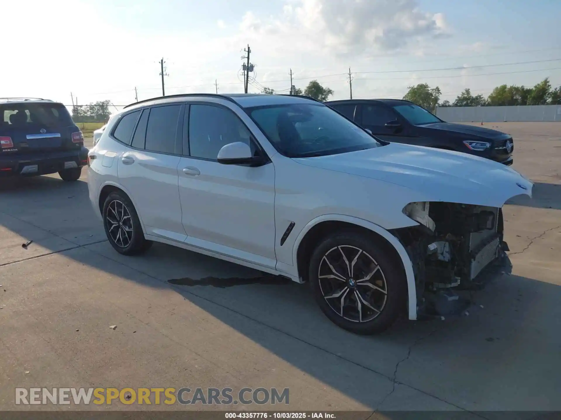 1 Фотография поврежденного автомобиля WBX47DP01RN310459 BMW X3 2024