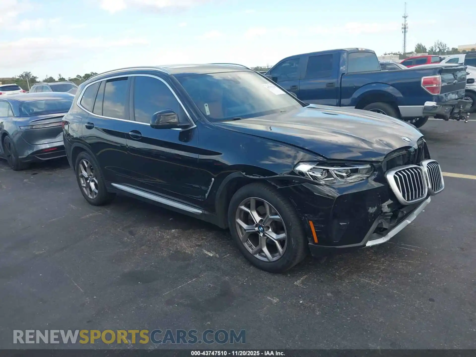 1 Photograph of a damaged car WBX47DP02RN263765 BMW X3 2024