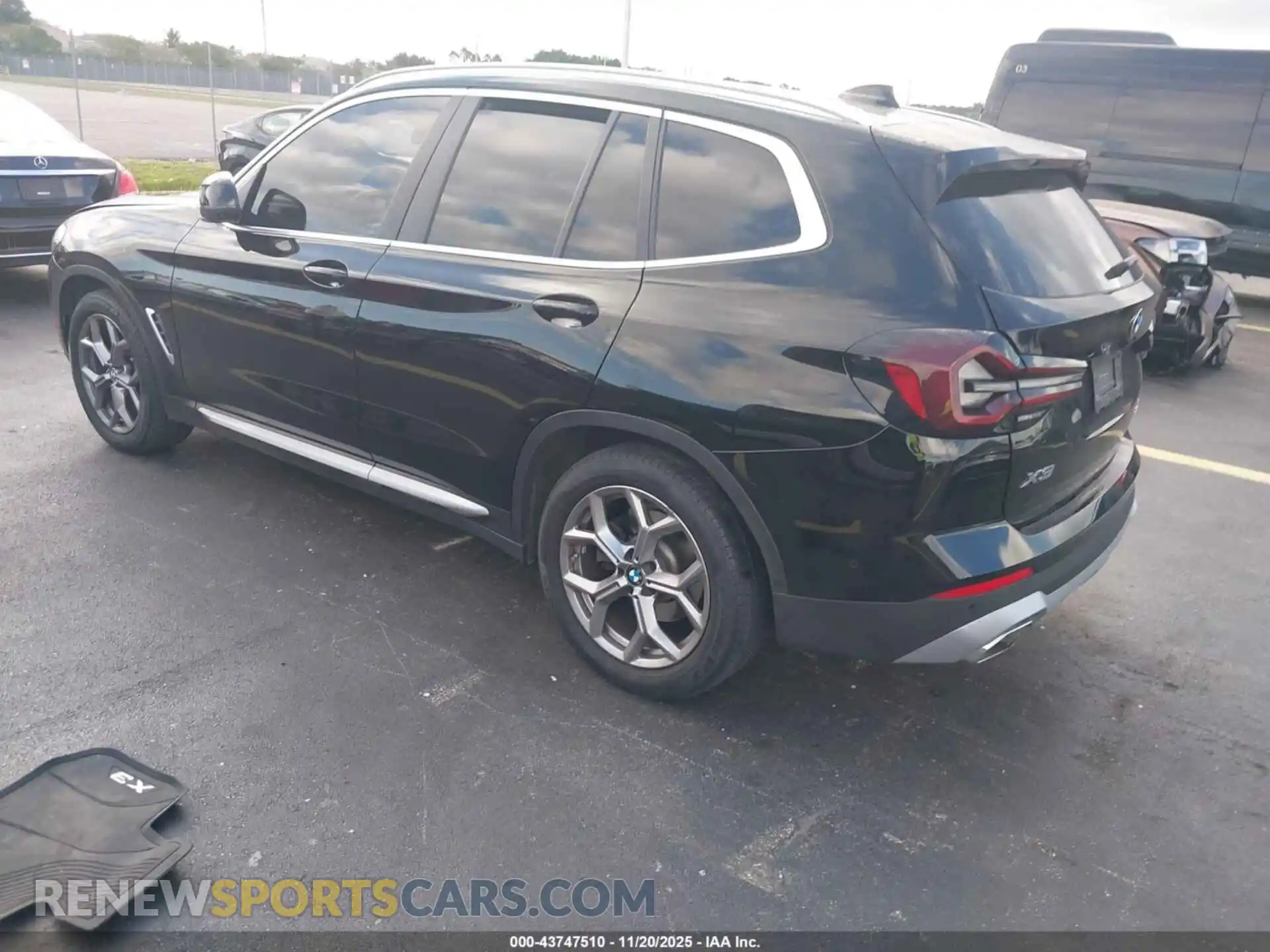 3 Photograph of a damaged car WBX47DP02RN263765 BMW X3 2024