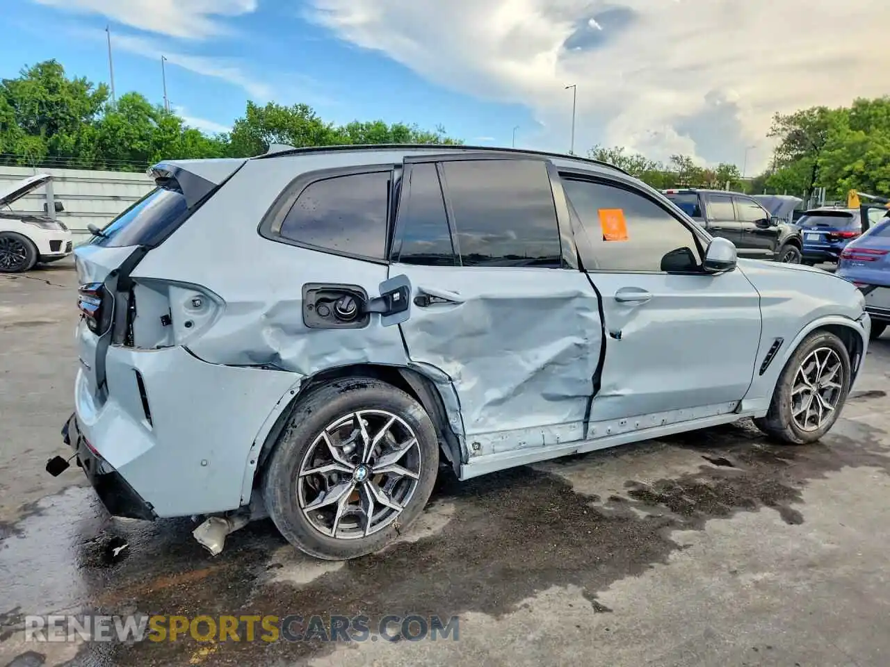 3 Photograph of a damaged car WBX47DP02RN296801 BMW X3 2024