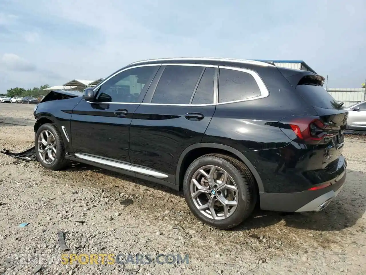 2 Photograph of a damaged car WBX47DP05RN262593 BMW X3 2024