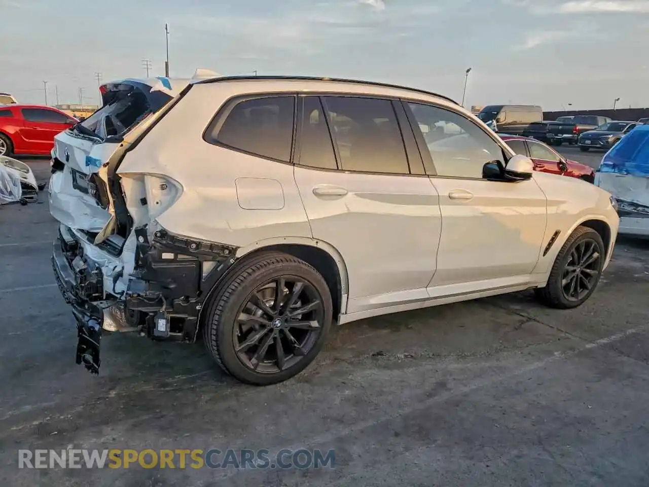 3 Photograph of a damaged car WBX47DP05RN277479 BMW X3 2024