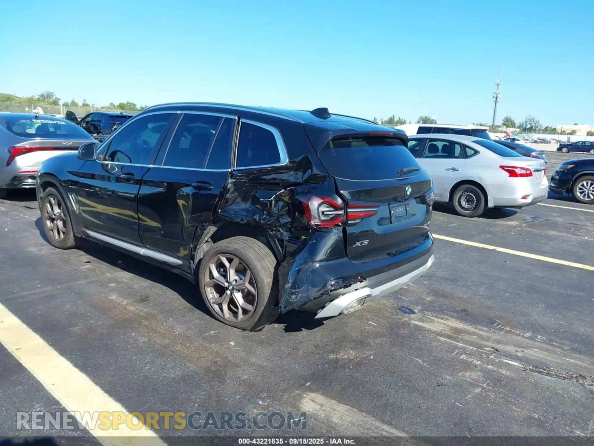 3 Photograph of a damaged car WBX47DP05RN313770 BMW X3 2024