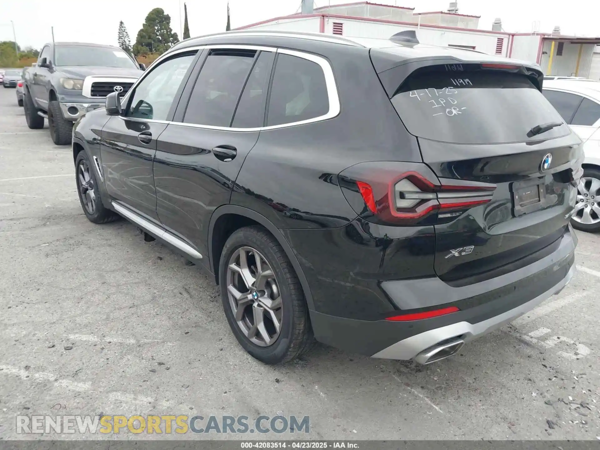 3 Photograph of a damaged car WBX47DP06RN261517 BMW X3 2024