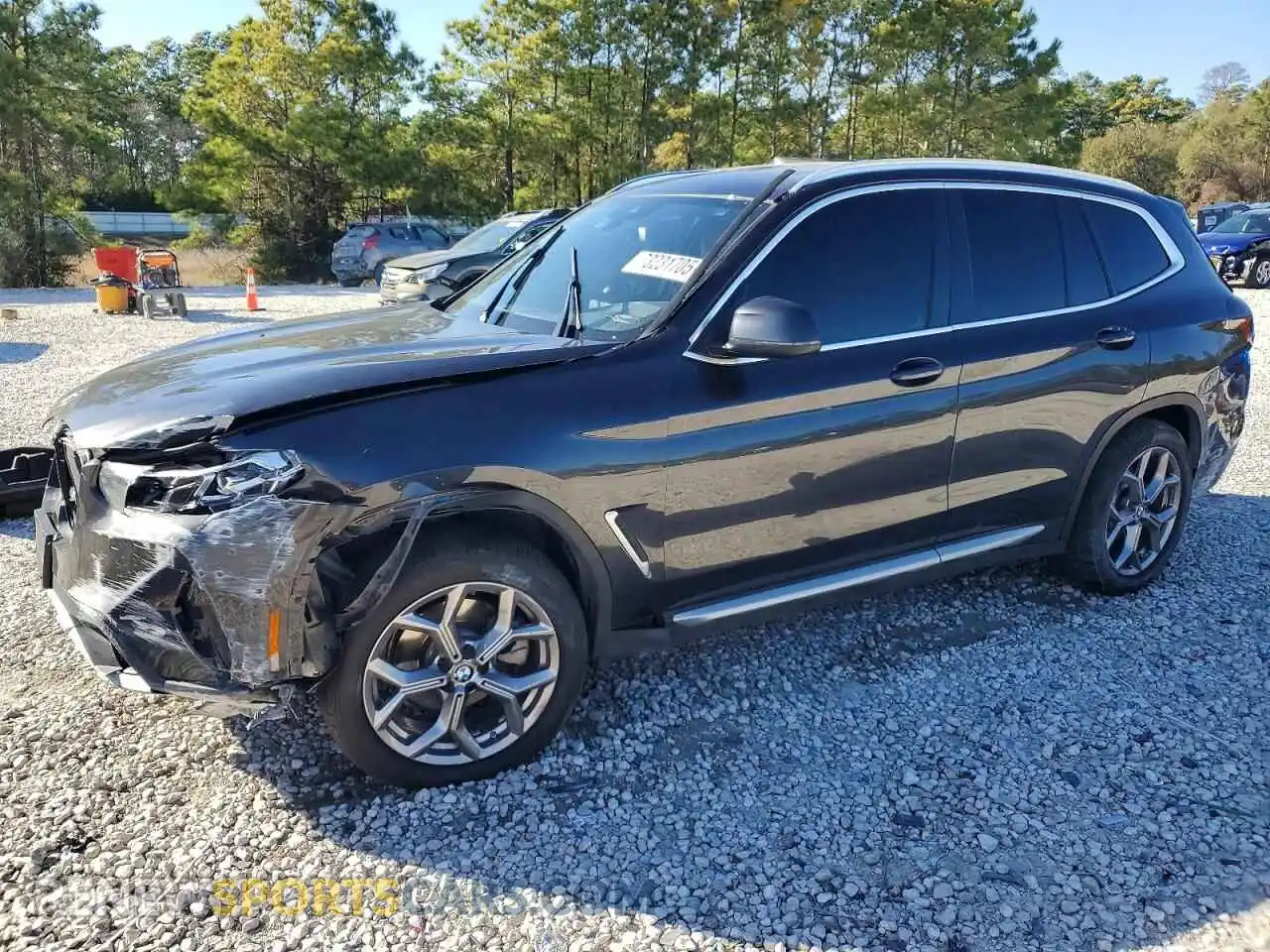 1 Photograph of a damaged car WBX47DP07RN252373 BMW X3 2024