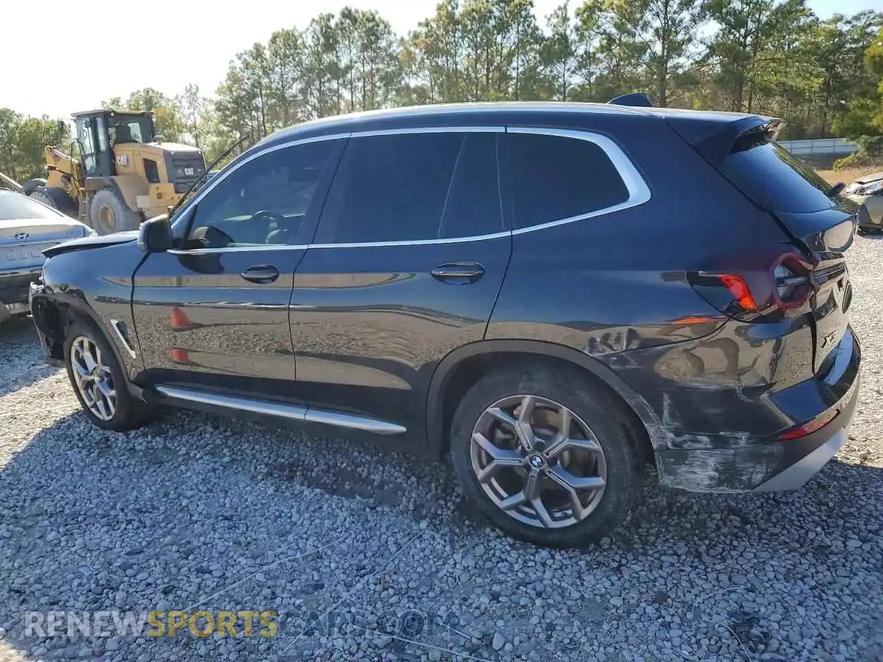 2 Photograph of a damaged car WBX47DP07RN252373 BMW X3 2024