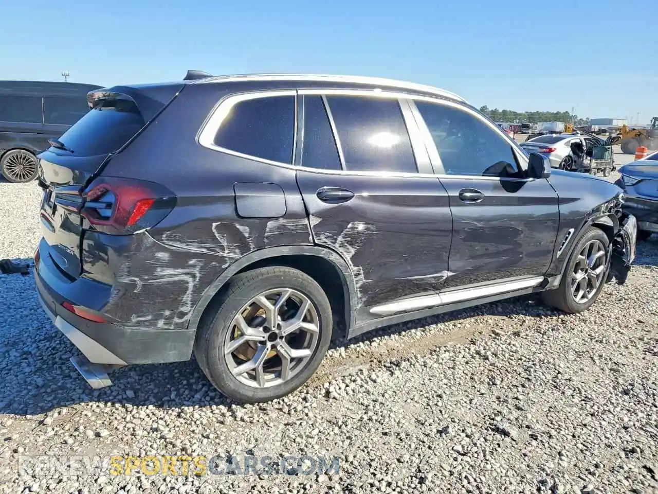 3 Photograph of a damaged car WBX47DP07RN252373 BMW X3 2024