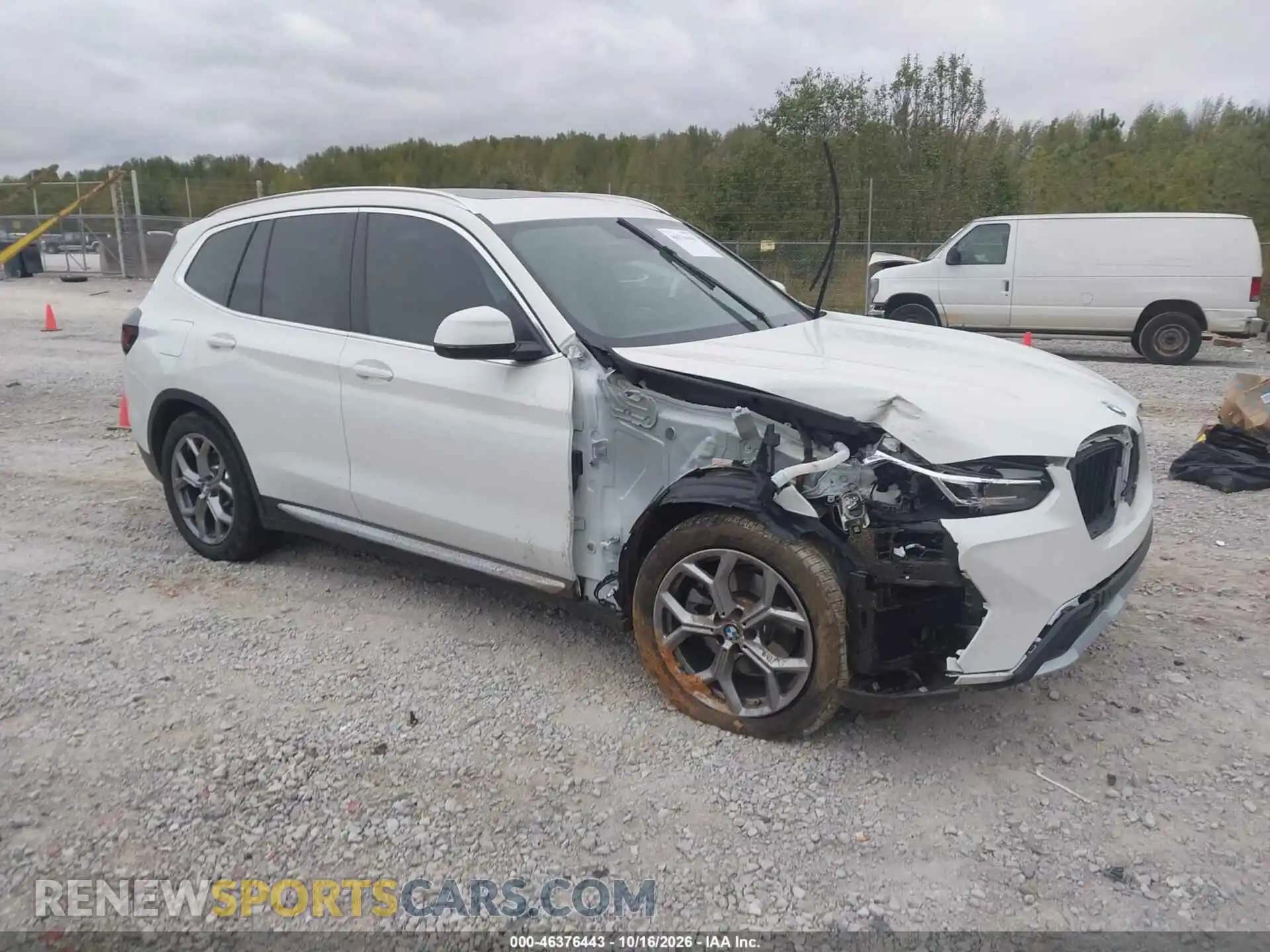 1 fotografías del automóvil dañado WBX47DP07RN268007 BMW X3 2024