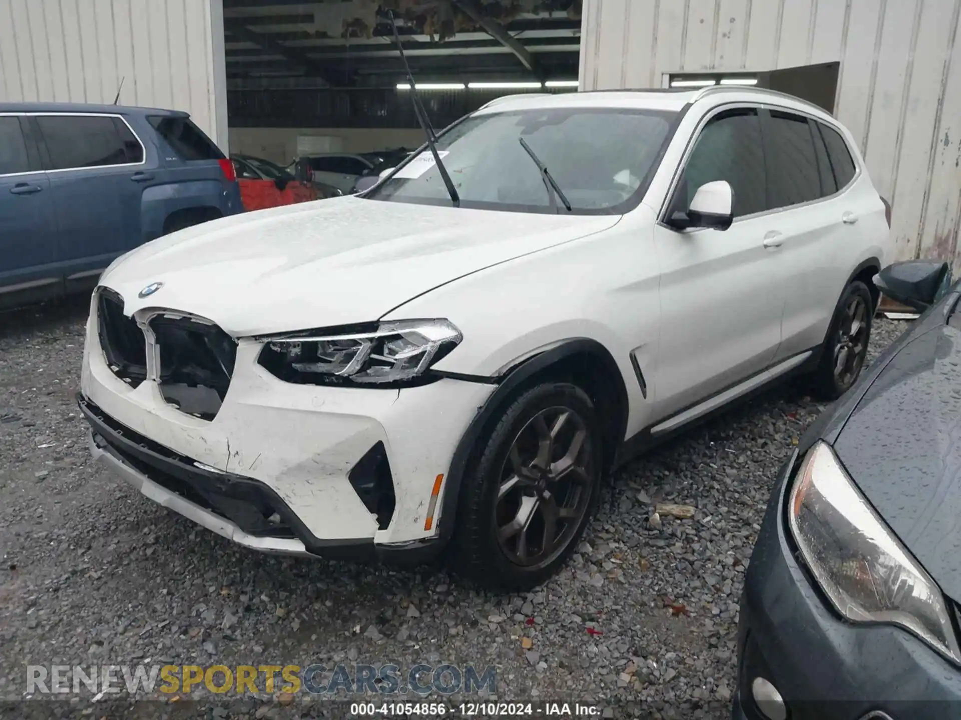 2 Photograph of a damaged car WBX47DP07RN278665 BMW X3 2024