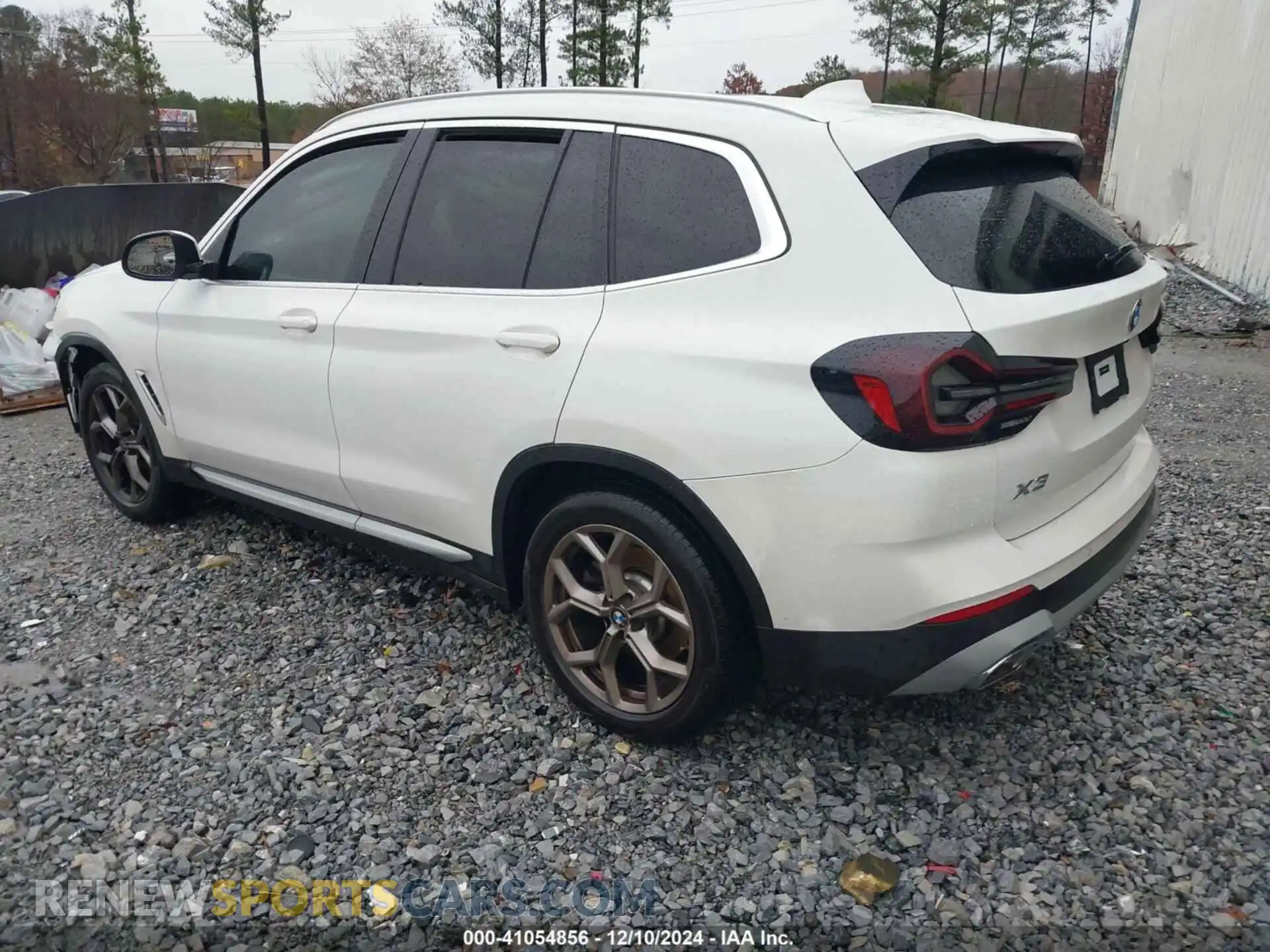 3 Photograph of a damaged car WBX47DP07RN278665 BMW X3 2024