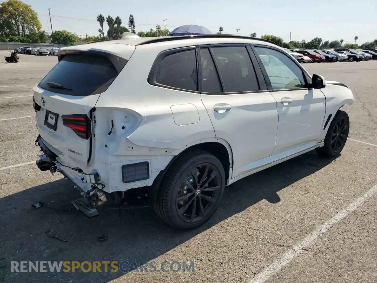 3 Photograph of a damaged car WBX47DP07RN282571 BMW X3 2024