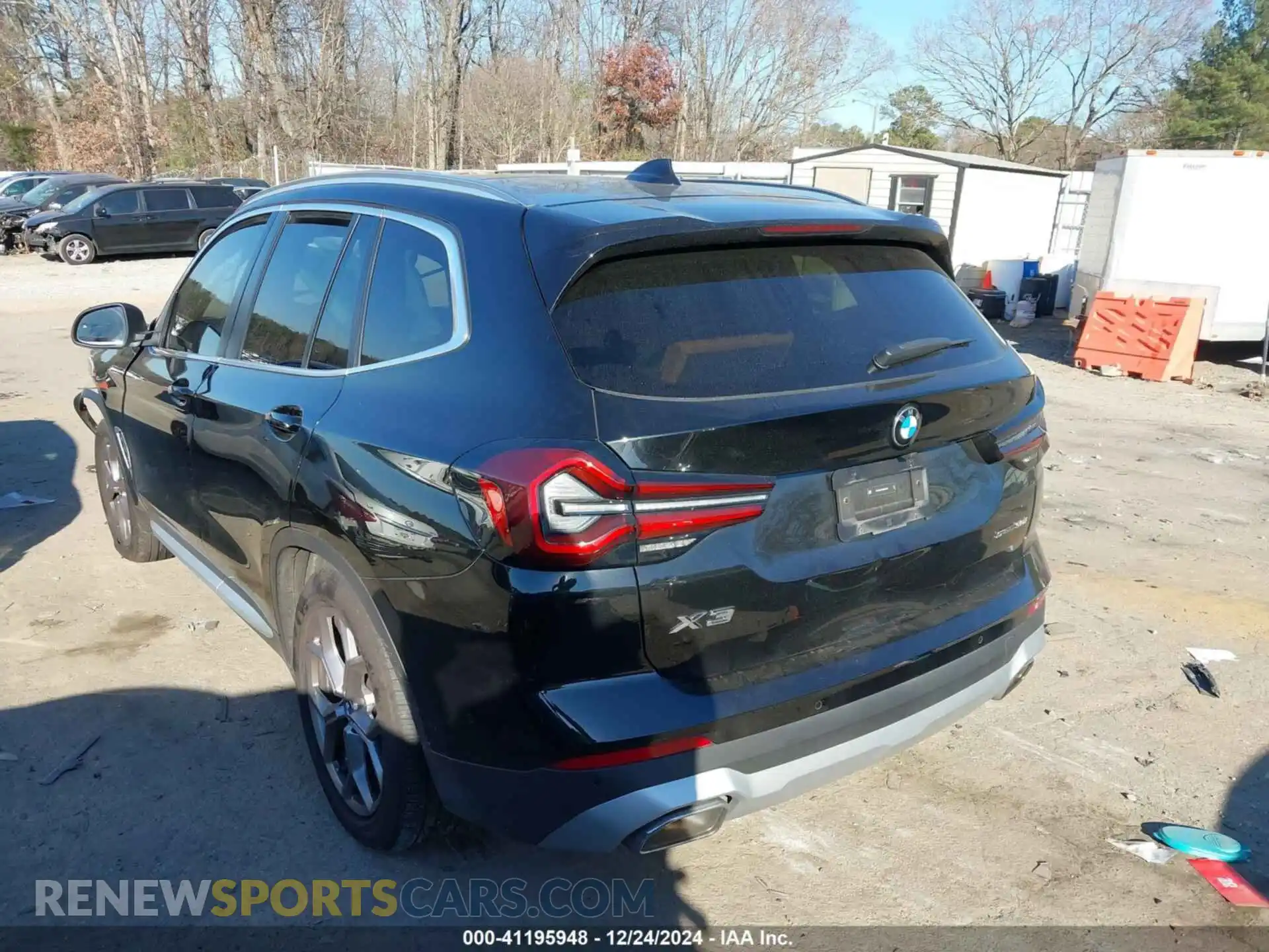 3 Photograph of a damaged car WBX47DP08RN262166 BMW X3 2024