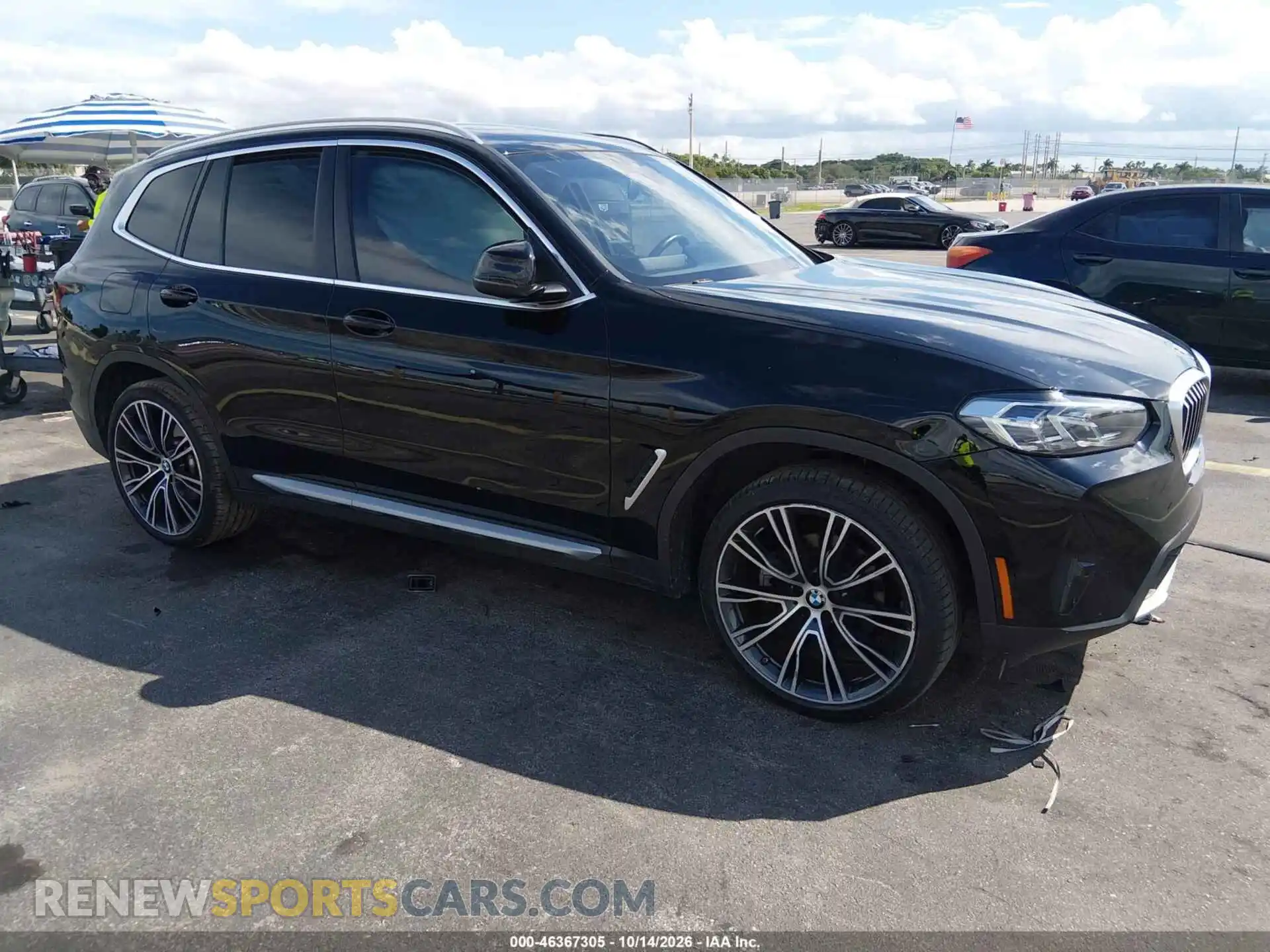 1 Фотография поврежденного автомобиля WBX47DP08RN265889 BMW X3 2024